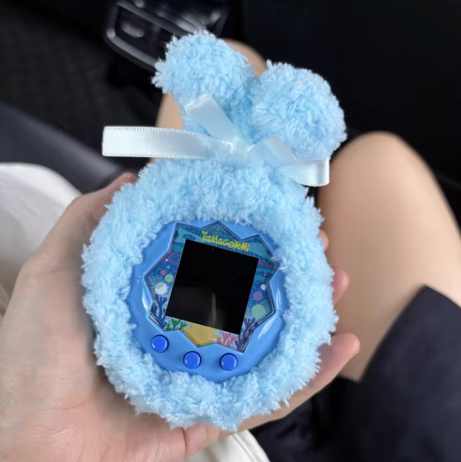 Tamagotchi Paradise Knitted Case - Bunny Blue