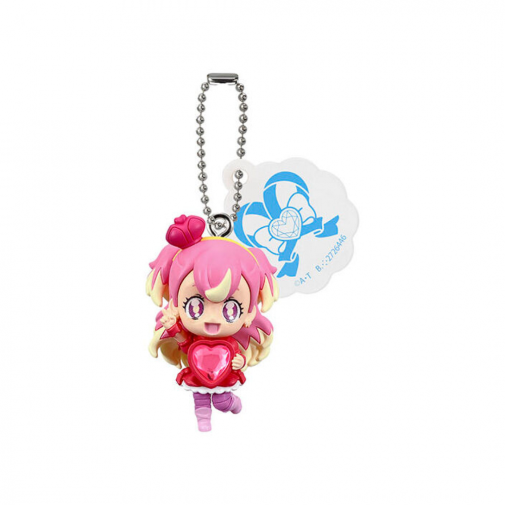 Bandai Gashapon Collectible Precure Wonderful Swing 2 Charm Keychain - Wandafuru
