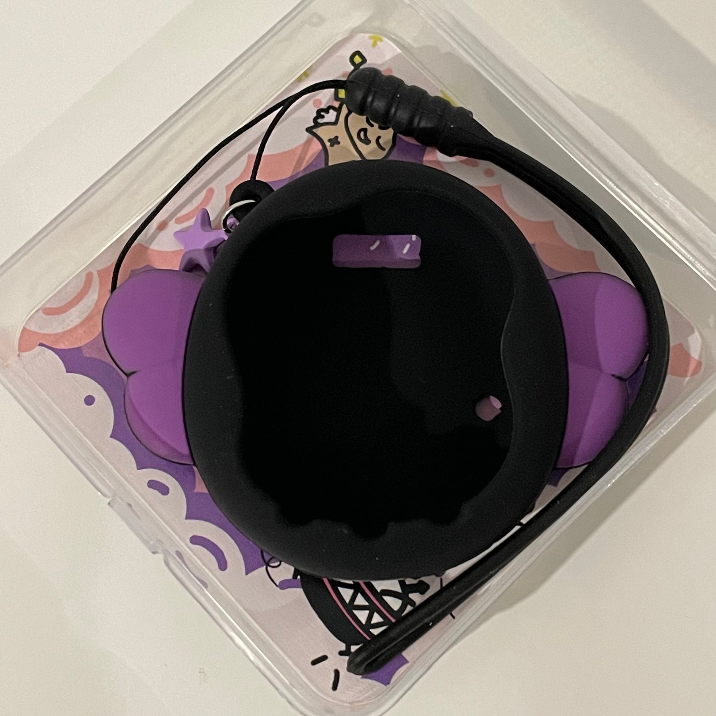 Uni Silicone Case - Angel Black & Purple