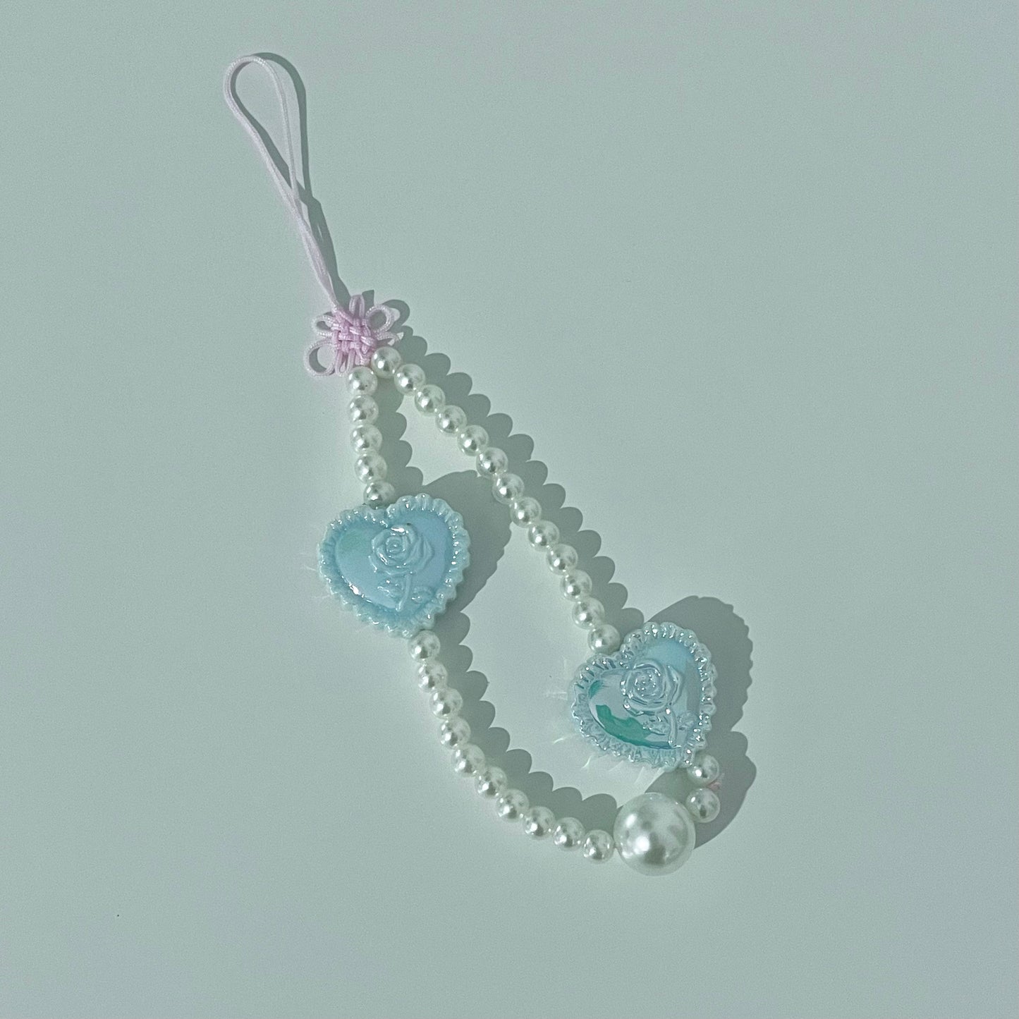 Wristlet - Heart Rose
