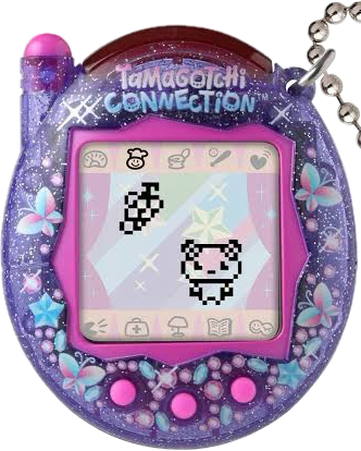 Bandai Tamagotchi - Connection Ranshiri Rhinestone Purple BTCRP1