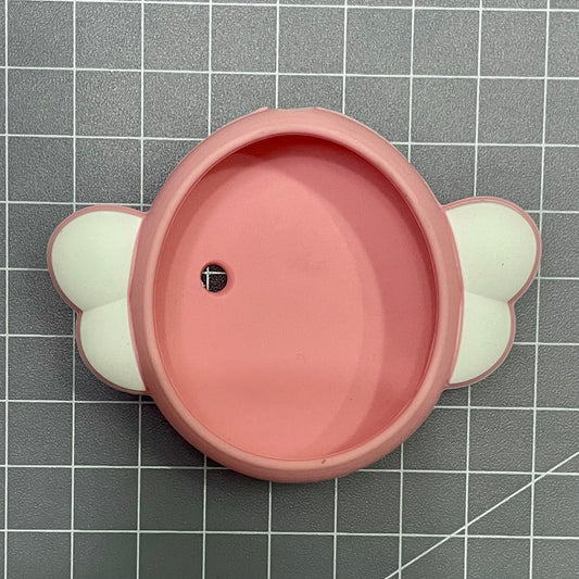 Original Silicone Case - Angel Pink & White