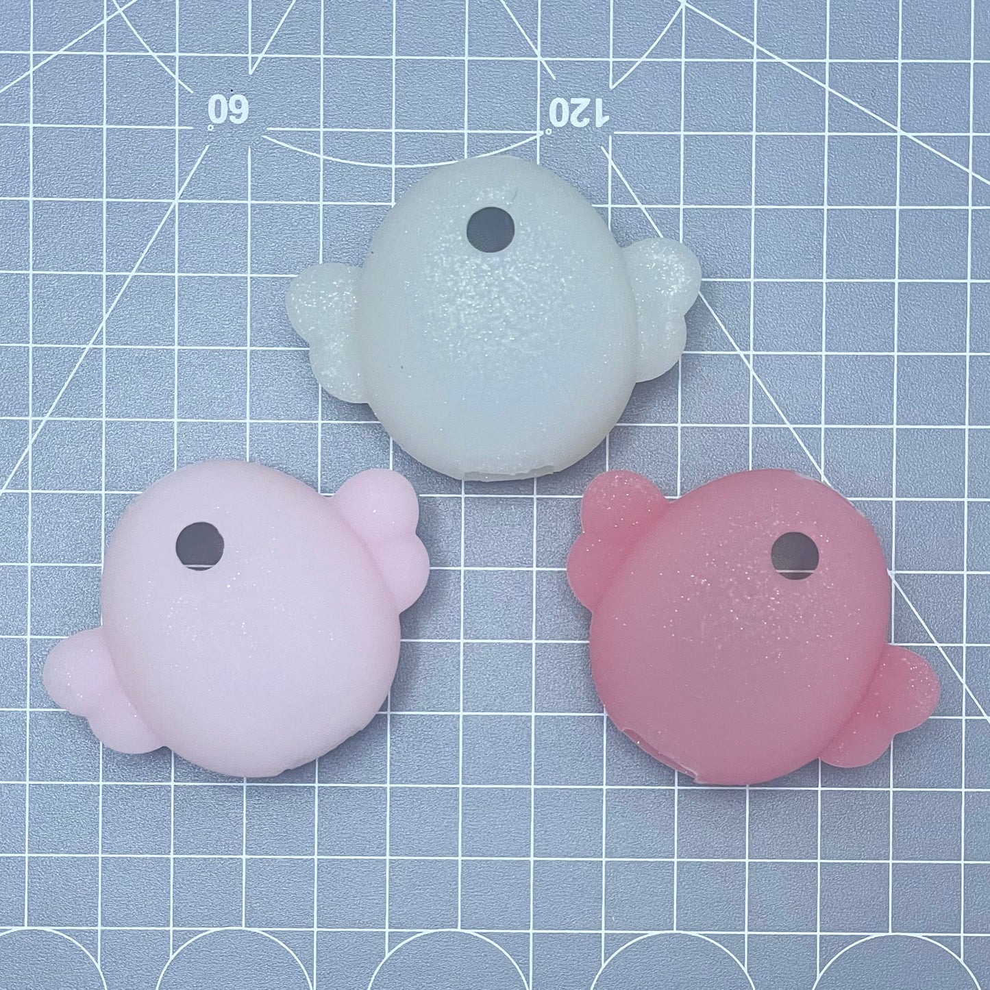 Nano Silicone Case - Angel Jelly Glitter Light Pink