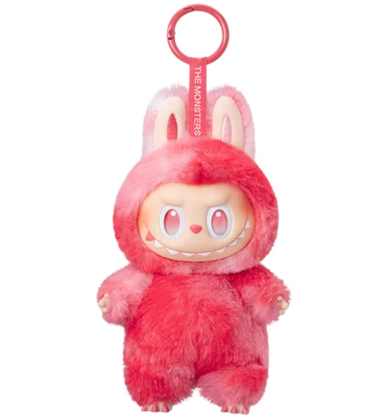 Pop Mart The Monsters Collectible V3 'Big Into Energy' Labubu - Love (Red/Pink)