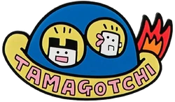 Bandai Tamagotchi Gashapon Collectible Plump Rubber Magnet - UFO