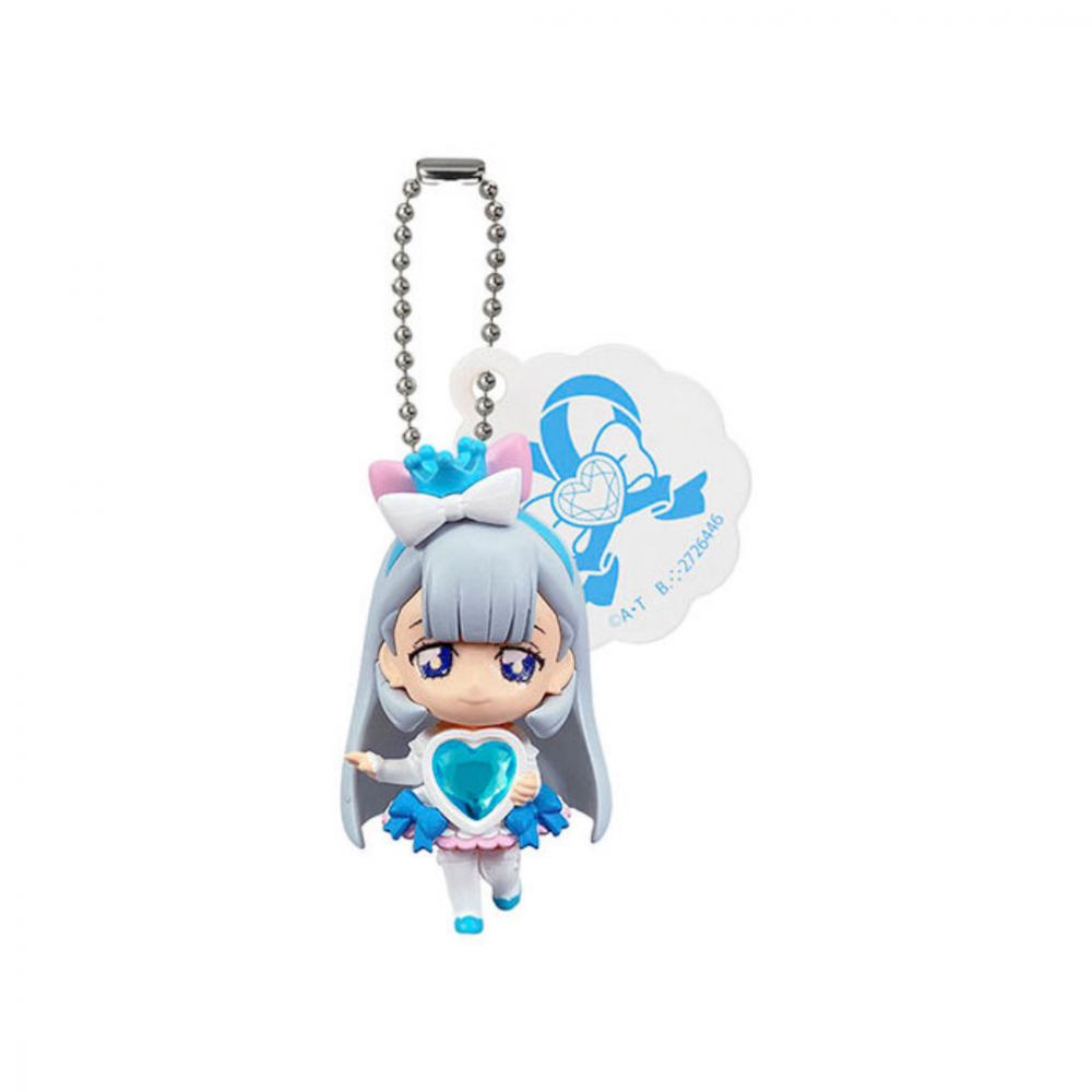 Bandai Gashapon Collectible Precure Wonderful Swing 2 Charm Keychain - Nyami