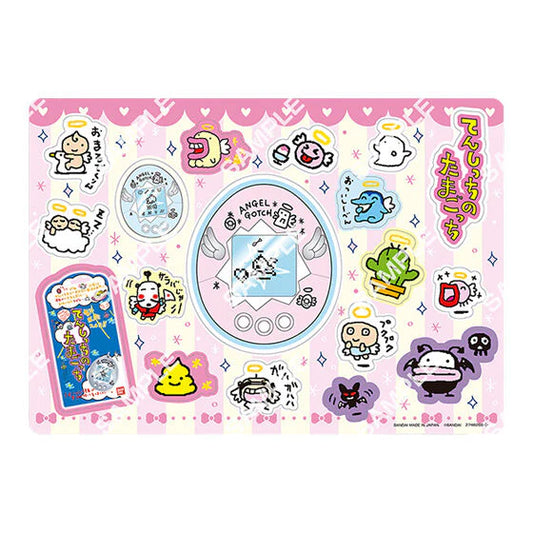 Bandai Tamagotchi Gashapon Collectible Jumbo Sticker Sheet Dass - Design 5